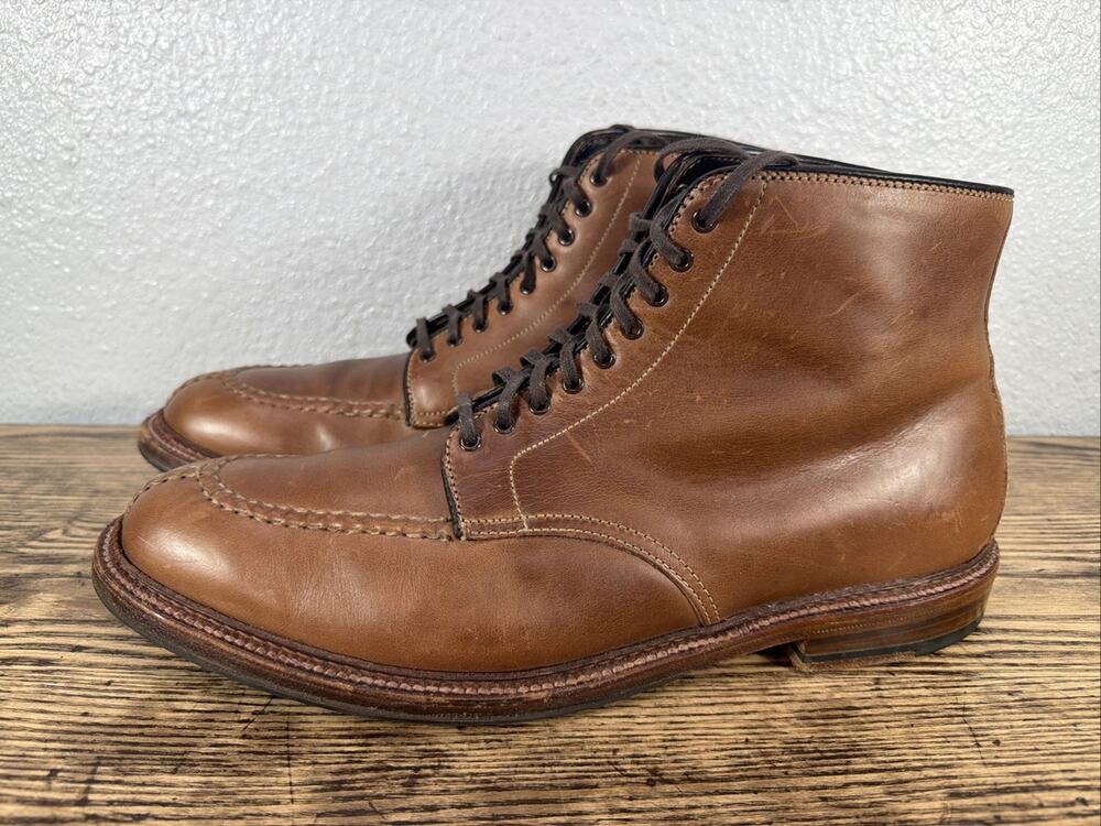 Alden 11.5 B/D Tanker Boot Union made 40201 Brown Leather Magna Sole RARE